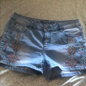 Jean shorts